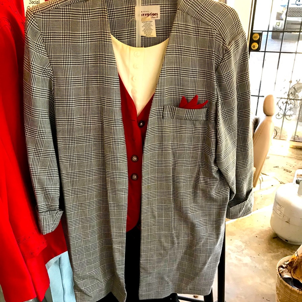 Three-piece jacket set
